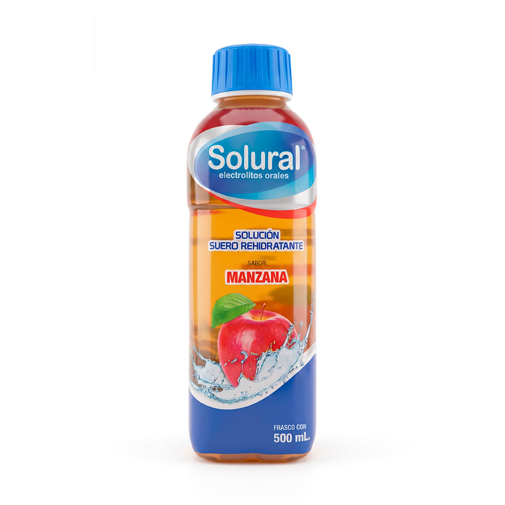 ELECTROLITOS ORALES MANZANA 500ML 1 PIEZA